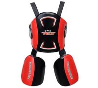 VELO ProShield Max Flex Leather Belly Protector - Ultimate Performance, Full Body Contact Training Gear with Adjustable Straps and Anatomical Design - Kickboxing, Muay Thai, MM