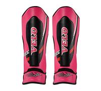 VELO - Shin Instep Kids (6-8yrs) Protective gears for Kickboxing, Muay Thai, MMA, Eva Instep Leg Protector Foam Pads, Martial Arts, Sparring, BJJ Training and boxing.