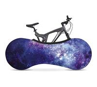 Velo Sock Bicycle Indoor Cover for Storage and Transportation, Stretchy Dirt Proof Fabric, Bike Travel Protection Cover - Galaxy