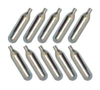 Velo-Tool CO2 Cartridges for Bike Pump, 16g, 3/8-inch Thread, Pack Options 1-10 (10)