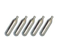Velo-Tool CO2 Cartridges for Bike Pump, 16g, 3/8-inch Thread, Pack Options 1-10 (5)