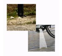 Velo-Tool Invisible Bike Stand, Velo-Stand available in 2 Sizes - Small, Large Clear Acrylic 4mm thick Photography Stand, Transparent Social media, influencer posts and reels (Large)