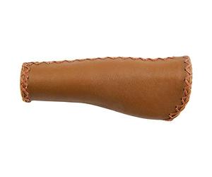 Velo Velxy Unisex Adult Retro Ergo Leather Screw-On Grip - Brown, -