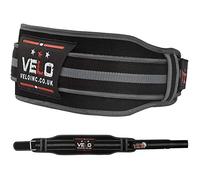 VELO Weight Lifting Belt - 4" Neoprene Lumbar Support - EVA Gel Sheet - Structured Training - Ventilated - Steel Buckle - Lightweight - Blue, Red, Yellow, Grey, Camo