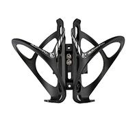 VeloChampion Bike Dual Bottle Cage Holder | Carry 2 Bottles up to 750ml | Ideal for Triathlon & Road Cycling | Suitable for Saddle Rails 50-80mm (Premium)