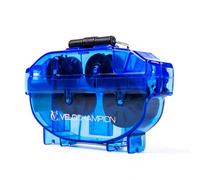 VeloChampion Handheld Bike Chain Cleaner Tool with 2 Extra Sponges, Blue