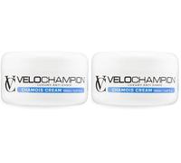 VeloChampion Luxury Chamois Cream for Cyclists, Runners and Athletes | Vegan, Cooling, Hydrating Anti Chafing Cream| Reduces Friction and Rubbing | Suitable for Men & Women (Pack of 2)
