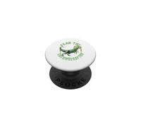 Velociraptor Funny Fear the Cucumberaptor Dinosaur Lovers PopSockets Adhesive PopGrip