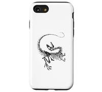Velociraptor Skeleton Dinosaur Fossil bones Kids Case for iPhone SE (2020) / 7/8