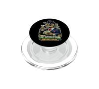 Velociraptor Venture Capital Investor Dinosaur PopSockets PopGrip for MagSafe