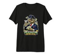 Velociraptor Venture Capital Investor Dinosaur Premium T-Shirt