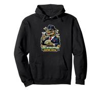 Velociraptor Venture Capital Investor Dinosaur Pullover Hoodie