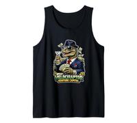 Velociraptor Venture Capital Investor Dinosaur Tank Top