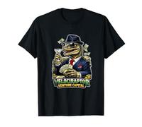 Velociraptor Venture Capital Investor Dinosaur Value Graphic T-Shirt