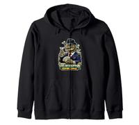 Velociraptor Venture Capital Investor Dinosaur Zip Hoodie