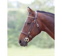 Velociti GARA Clincher Inhand Bridle Havana - Cob