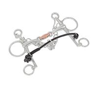 Velociti Gara Rolled Leather Lip Strap - Black