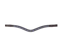 Velociti GARA Two Tone Browband - Blue/Havana - Pony