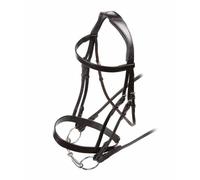 Velociti Hunter Leather Horse Cavesson Bridle ER1025