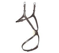 Velociti Leather Horse Grackle Noseband Havana (Pony)