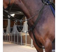 Velociti LUSSO Elite Elastic Breastplate - Black - Full