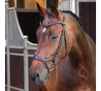 Velociti LUSSO Elite Ergonomic Flash Bridle - Havana - Cob
