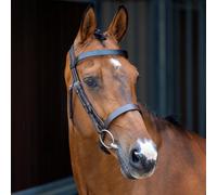 Velociti Lusso Hunter Cavesson Bridle - Pony · Havana