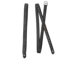 Velociti Lusso Non-Stretch 3/4 inch Stirrup Leathers - Shires - Black - Size: 48inch