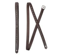 Velociti Lusso Non-Stretch 3/4 inch Stirrup Leathers - Shires - Havana - Size: 48inch