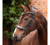 Velociti LUSSO Opus 180M Dressage Cavesson Bridle Black - Extra Full