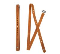 Velociti Lusso Wrapped Stirrup Leathers - 1" X 48" · Tan