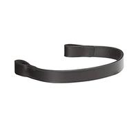Velociti Rapida Flat Leather Horse Browband (X Full) (Havana)