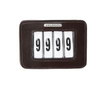 Velociti Saddlecloth 4 Number Holder - One Size · Havana