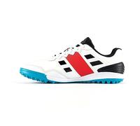 Velocity 3.5 Narrow Rubber Adult Cricket Shoes - White/Aqua - New for 2023 (10 UK)