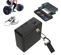 Velocity Based Training Device, Smart Speed Tracker for Weightlifting & Squats, Vertical Jump Tester, APP Control, Realtime Training Data Tracking, Voice Tips, 50H Of Battery Life(With magnets)