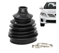 Velocity Joint Gaiter Boot Replacement Kit - Constant Speed Round Clamp | Tear Resistance Split Cv B00t Driveshaft Stretchy Outer Gaiters | Cv Bo0t Repair Kkit for Cars