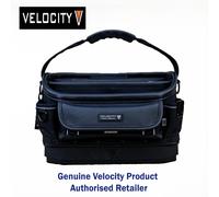 Velocity Pro Gear Rogue 30 Medium Tote Tool Bag, Open Tote Tool Bag with 28 Pockets, Removable Moulded Tub, Shoulder Strap and Waterproof Base, Black