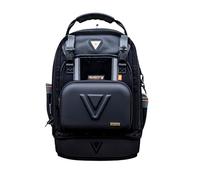 Velocity Progear Rogue 50 Tool Backpack, Professional Heavy Duty Tool Bag with 22 Pockets, Magnetic Harness, YKK Interlocking Zips, Waterproof Base and Water Resistant 1200D Outer, Black