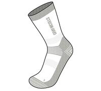 Velocity Socks, White/Grey, M