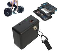 Velocity Training Device - Smart Speed Tracker for Weightlifting, Squats & Vertical Jump Testing, APP Control, Real-time Data, Voice Tips, 50H Battery Life