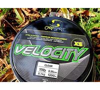 Carp Spirit Velocity™ Xs Lo-vis Carpfishing Line 1200 M Green 0.350 mm