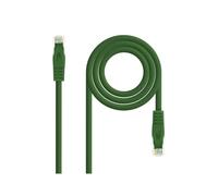 Velocraze Cable Red - LSZH Cat.6A UTP AWG24 Patch Cable, 0.5 m, Green, Ideal for High Speed and Low Smoke Connections.