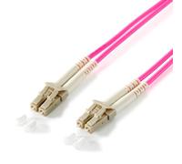 Velocraze Fiber Optic Cable - Halogen-free multimode cable, LC/LC, 50/125µm, 1m length, ideal for fast and secure connections.