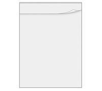 Veloflex 0450091 Write-On Film for Handwriting Exercises DIN A5 PVC Matte Transparent Pack of 10