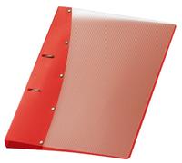Veloflex 1141450 Diamond Ring Binder DIN 210 x 297 mm, Combi Mechanism Ring Binder A4 red