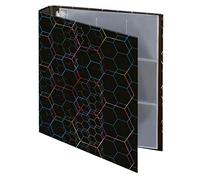 Veloflex 1143980 Ring Binder DIN A4 with 10 Collection Pockets, 4-Ring Mechanism, Filling Height 25 mm, Ring Binder, Collector's Card Folder