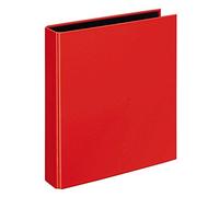 Veloflex 1151321 Velocolor Ring Binder DIN A5, 2 Rings, Red