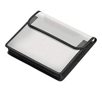 VELOFLEX 1450291 - Collection Box VELOBAG DIN A5 Landscape Format Matt Transparent with Velcro Fastening Pack of 1