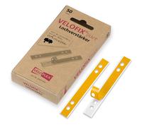 VELOFLEX 2003500 Velofix Pure Hole Reinforcer, 105 x 15 mm, FSC Certified Paper,