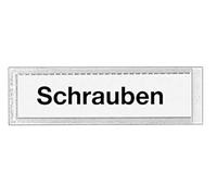 VELOFLEX 2201100 Labelling Window Self-Adhesive 17 x 68 mm Polypropylene Film Pack of 100